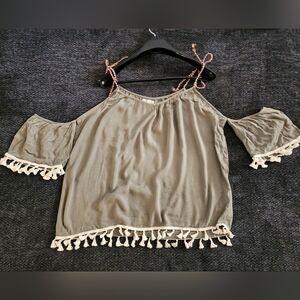 AndTheWhy, Large, Olive color